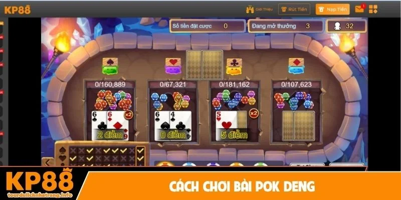 Cách chơi bài Pok Deng