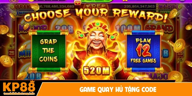 game quay hủ tặng code