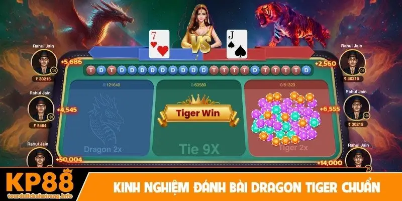Kinh nghiệm đánh bài Dragon Tiger chuẩn