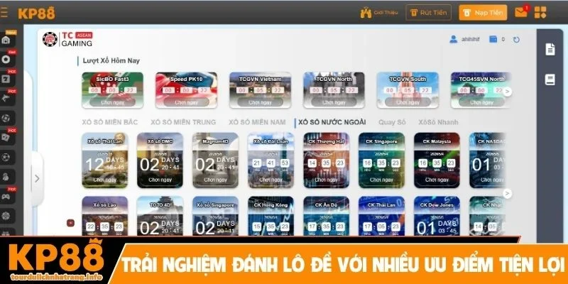 Trải nghiệm đánh lô đề với nhiều ưu điểm tiện lợi